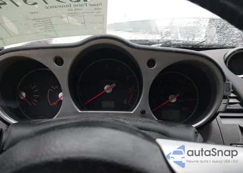 2006 Nissan 350Z Touring z USA, uszkodzony, nr VIN JN1AZ34D86M307672